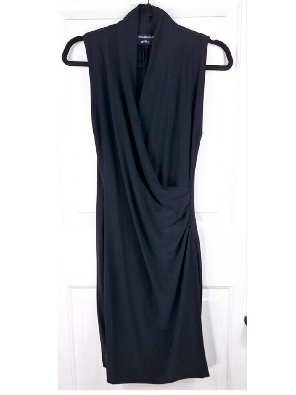 Norma Kamali Faux Wrap Dress